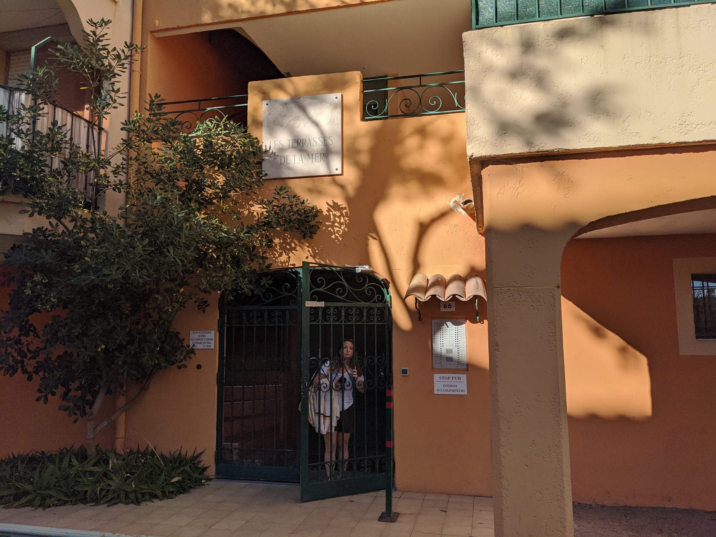 Entrée de l'immeuble